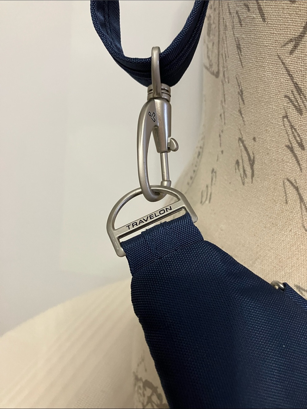 Travelon Anti-Theft Cross-Body Bag In Midnight Blue - Picture 8 of 13